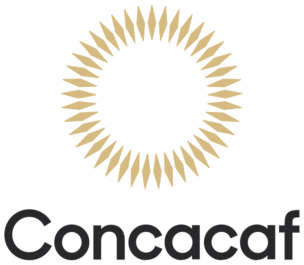 Logo de Concacaf, abreviatura de la Confederación de Norteamérica, Centroamérica y el Caribe de Fútbol, es la entidad que agrupa a las asociaciones de fútbol en América del Norte, América Central y el Caribe. También incluye a Guyana y Surinam en Sudamérica, así como el departamento de ultramar francés de Guayana Francesa.